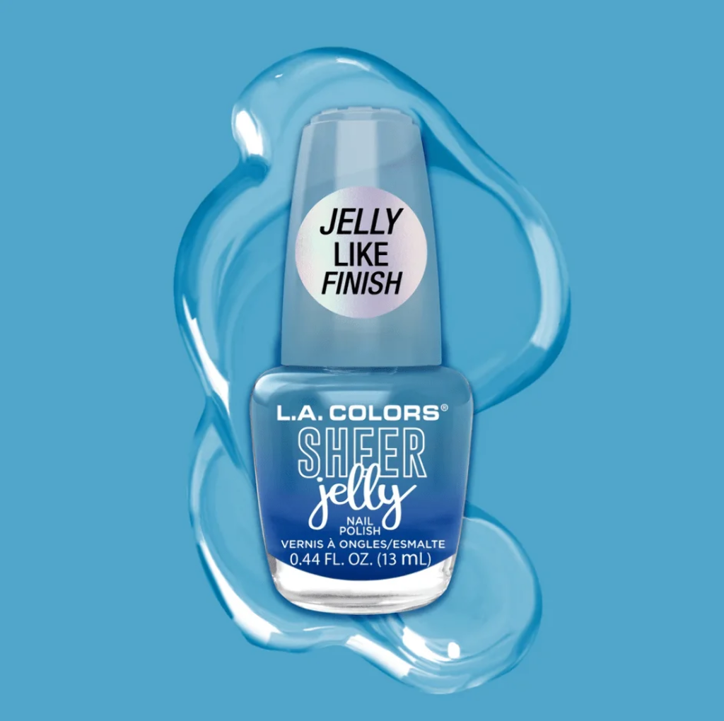 SHEER JELLY POLISH - WISPY BLUE