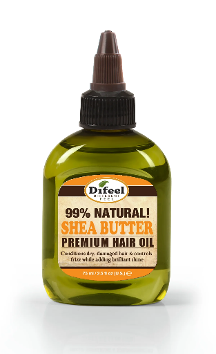 DIFEEL HAIR OIL 2.5OZ - SHEA BUTTER OIL (12PC)