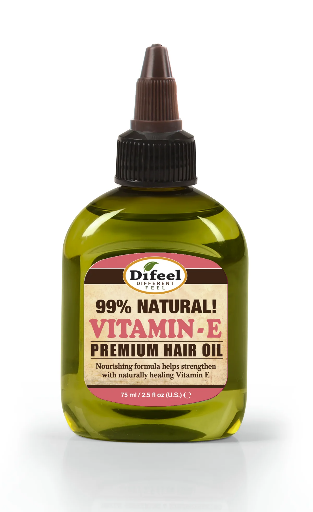 Difeel-Premium Hair Oil 2.5oz Vitamine E