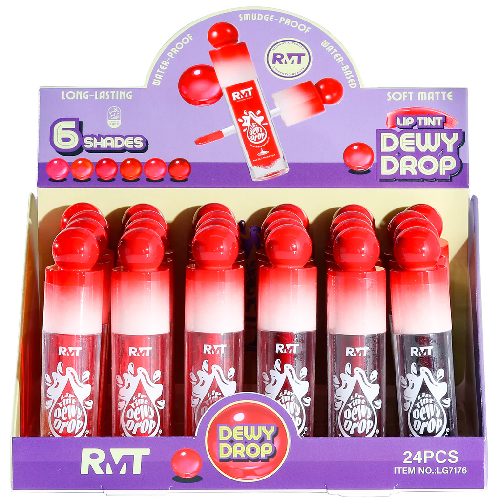 LIP TINT DEWY DROP 6 Shades (24pcs)