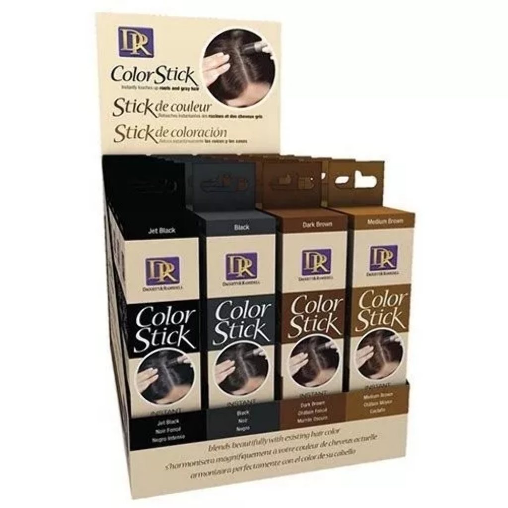 DR COLOR STICK (JET BLK, BLK, DK BRN, MED BRN)