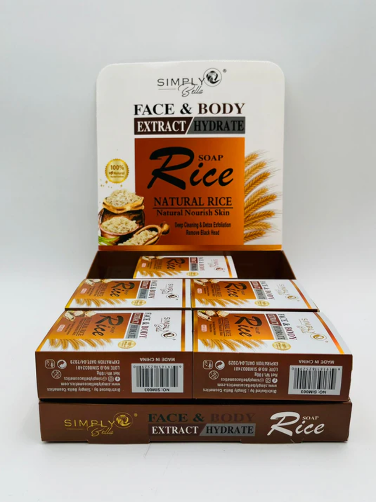 SIMPLY BELLA - RICE NATURAL NOURISH SOAP