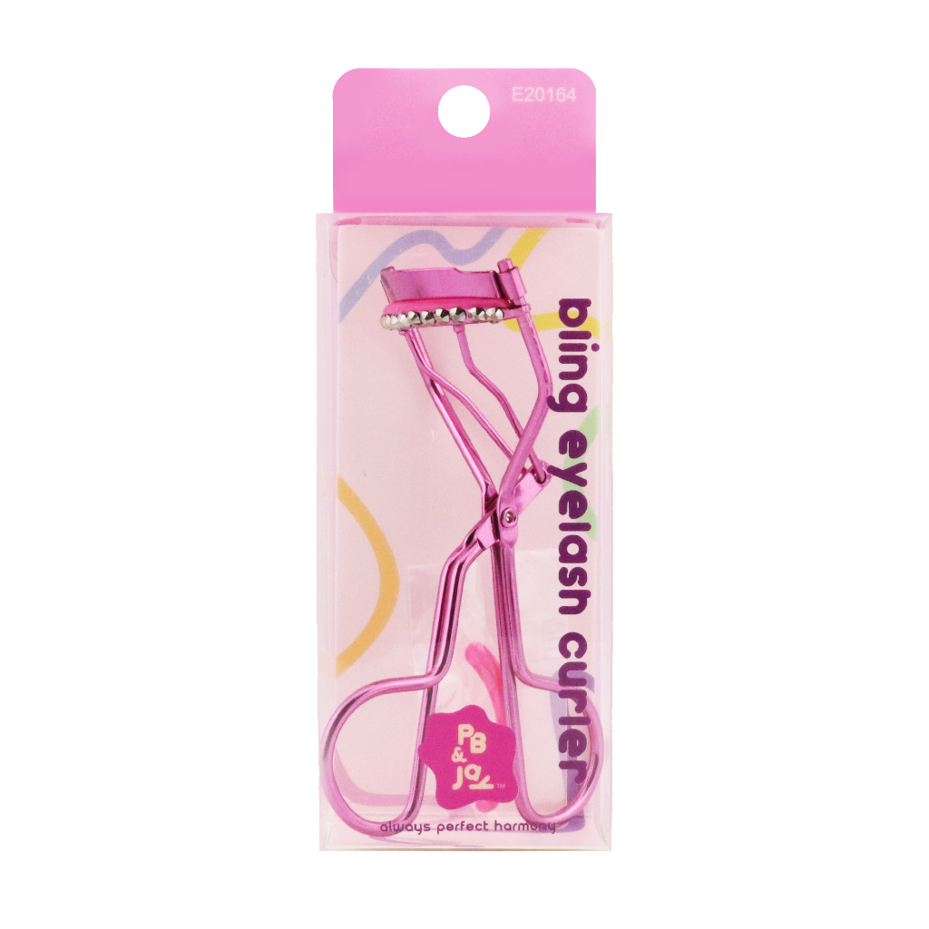 PB&JAY - BLING EYELASH CURLER ASSRT COLOR PINK/BLUE/PURPLE