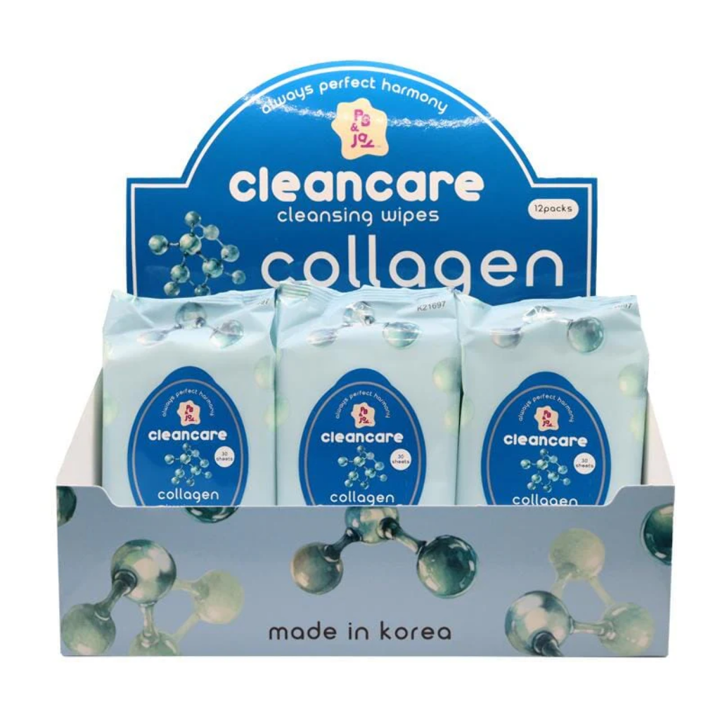 PB&JAY CLEANCARE COLLAGEN MAKEUP TISSUE