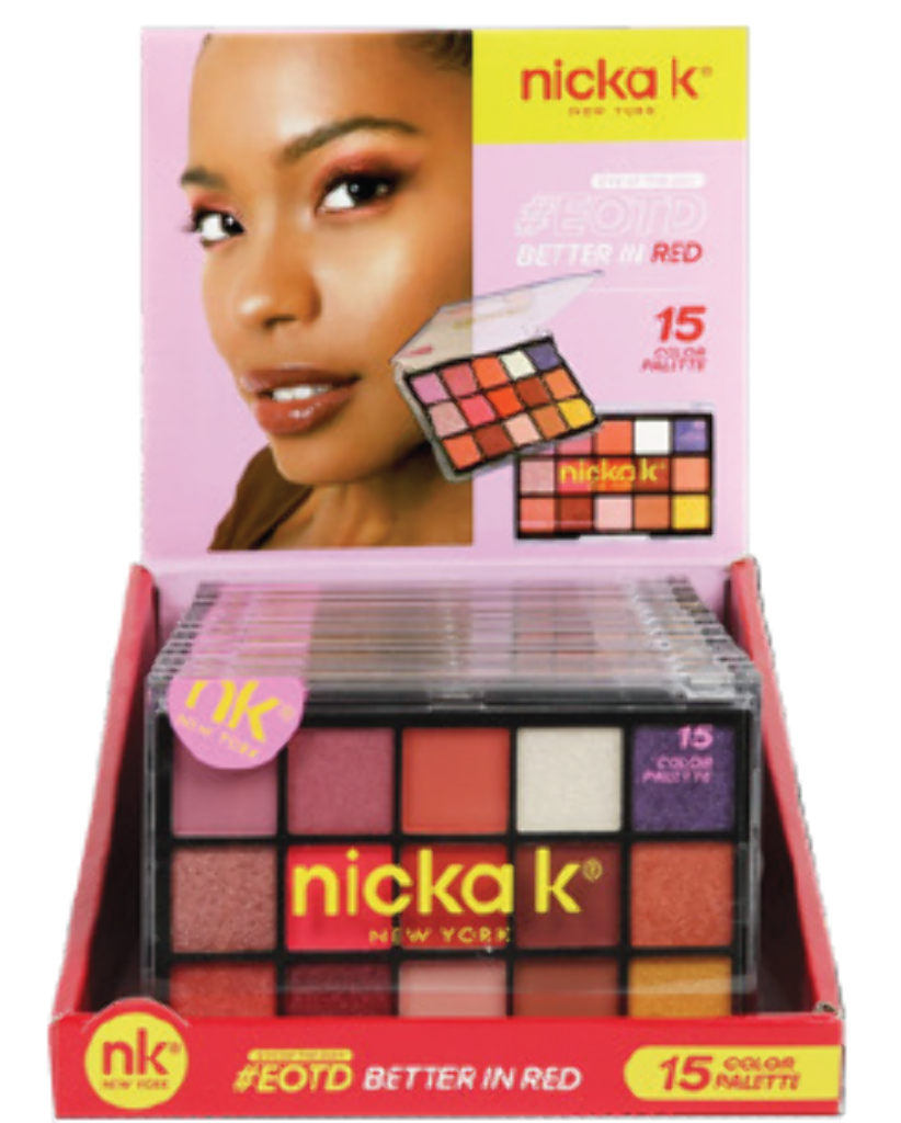 NK EOTD BETTER IN RED 15 COLOR EYESHADOW