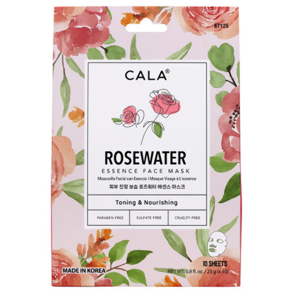 CALA ROSEWATER FACE MASK