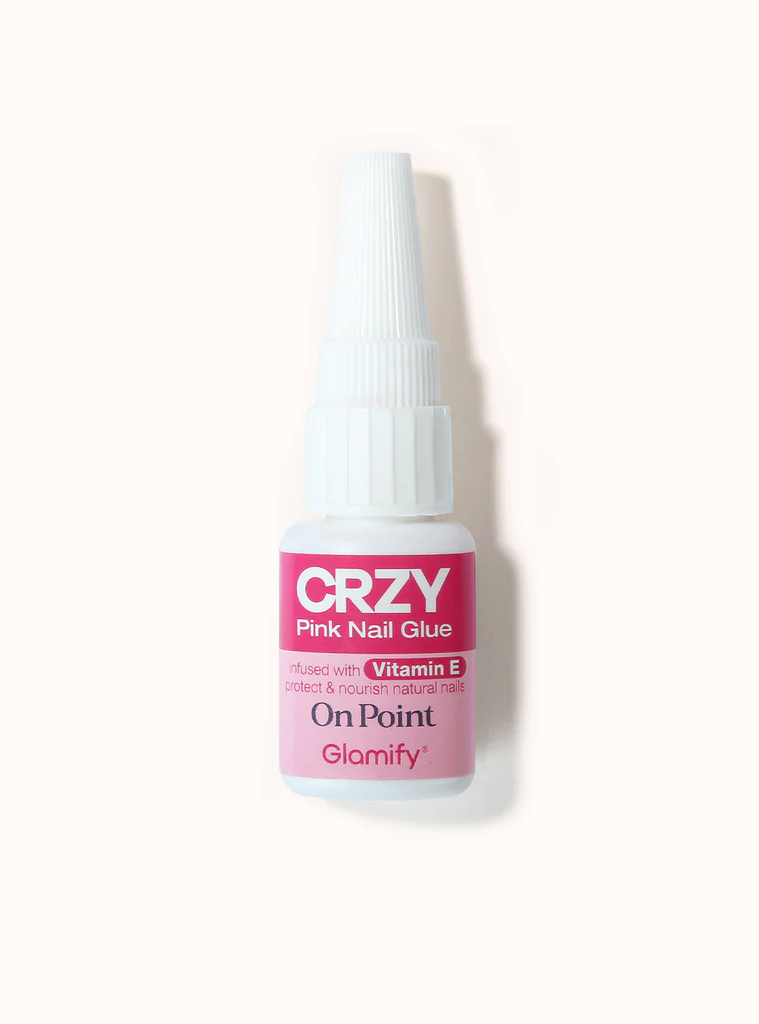 CRZYHOLD PINK TINT ON POINT NAIL GLUE 10G
