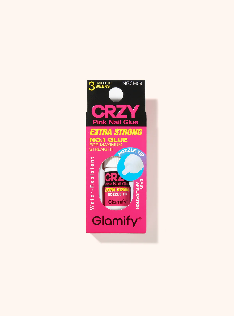 CRZYHOLD EXTRA STRONG PINK TINT NAIL GLUE 3G
