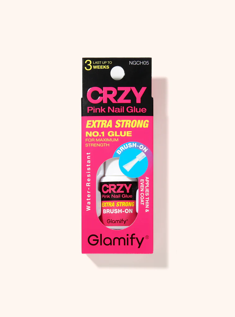 CRZYHOLD EXTRA STRONG PINK TINT BRUSH ON NAIL