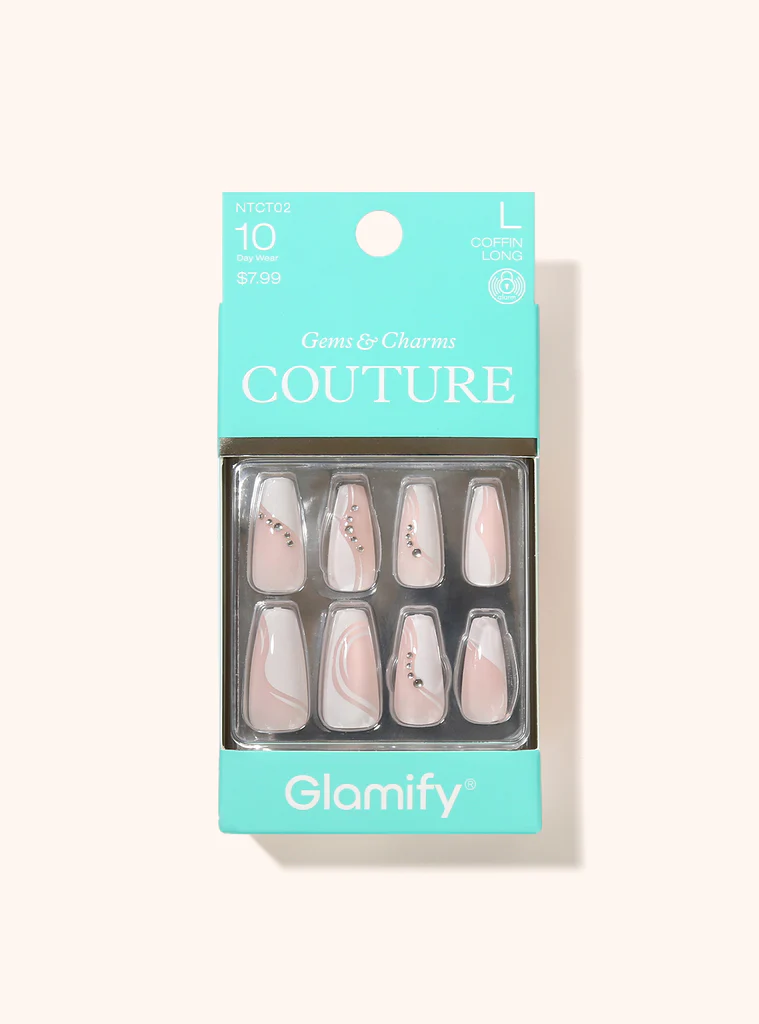 Nail Tip: COUTURE - COFFIN LONG
