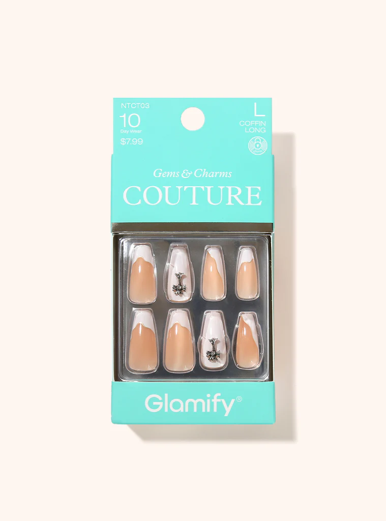 Nail Tip: COUTURE -  COFFIN LONG