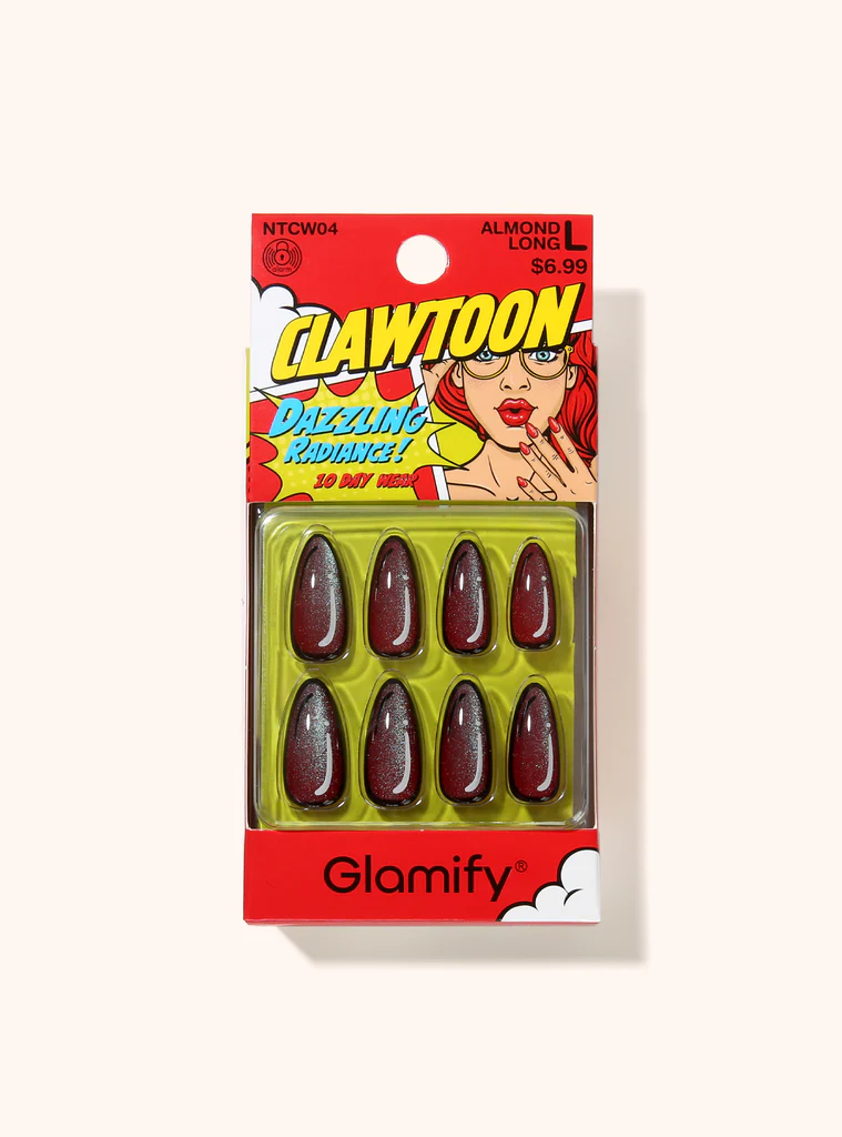 Nail Tip: CLAWTOON -ALMOND 
LONG