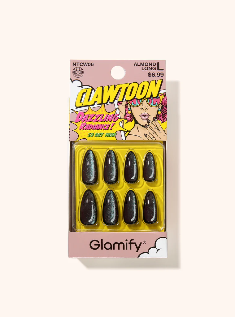 Nail Tip: CLAWTOON -ALMOND 
LONG