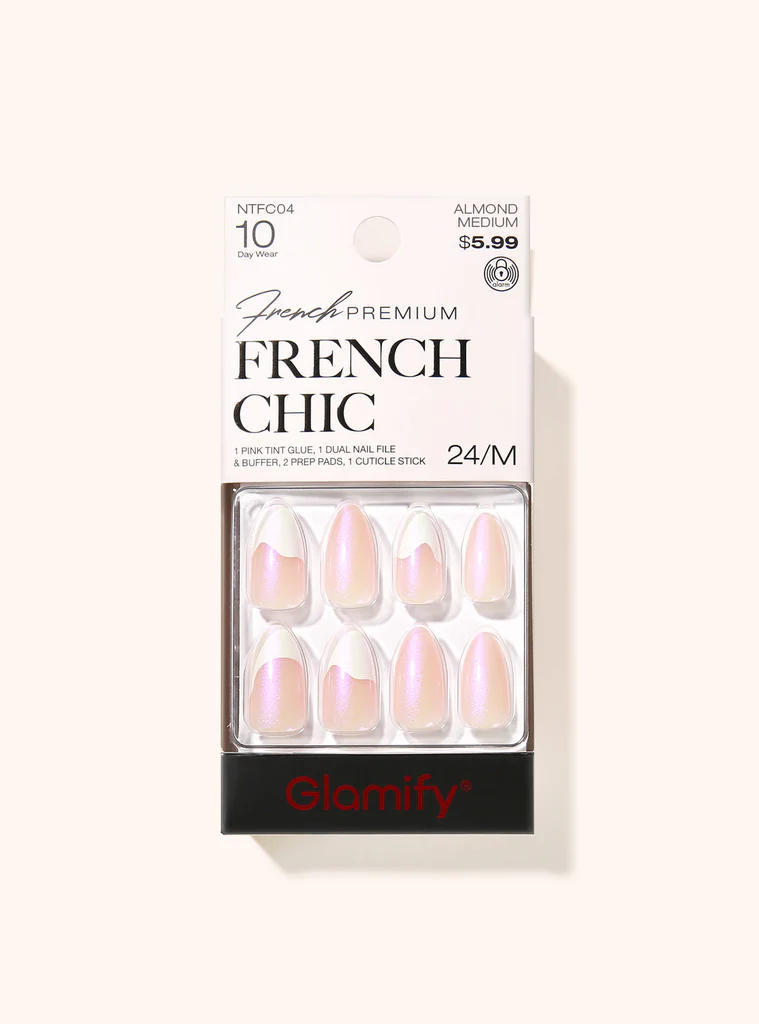 Nail Tip: FRENCH CHIC-ALMOND MEDIUM
