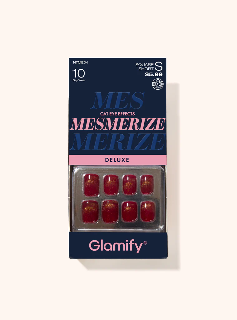 Nail Tip: MESMERIZE - SQUARE 
SHORT