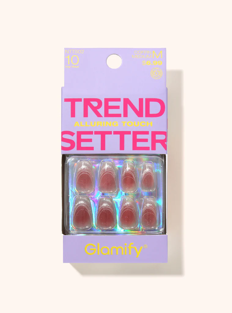 Nail Tip: TRENDSETTER-COFFIN MEDIUM