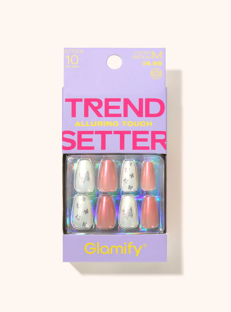 Nail Tip: TRENDSETTER-COFFIN MEDIUM