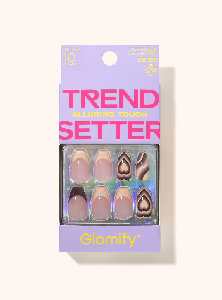 Nail Tip: TRENDSETTER-COFFIN MEDIUM