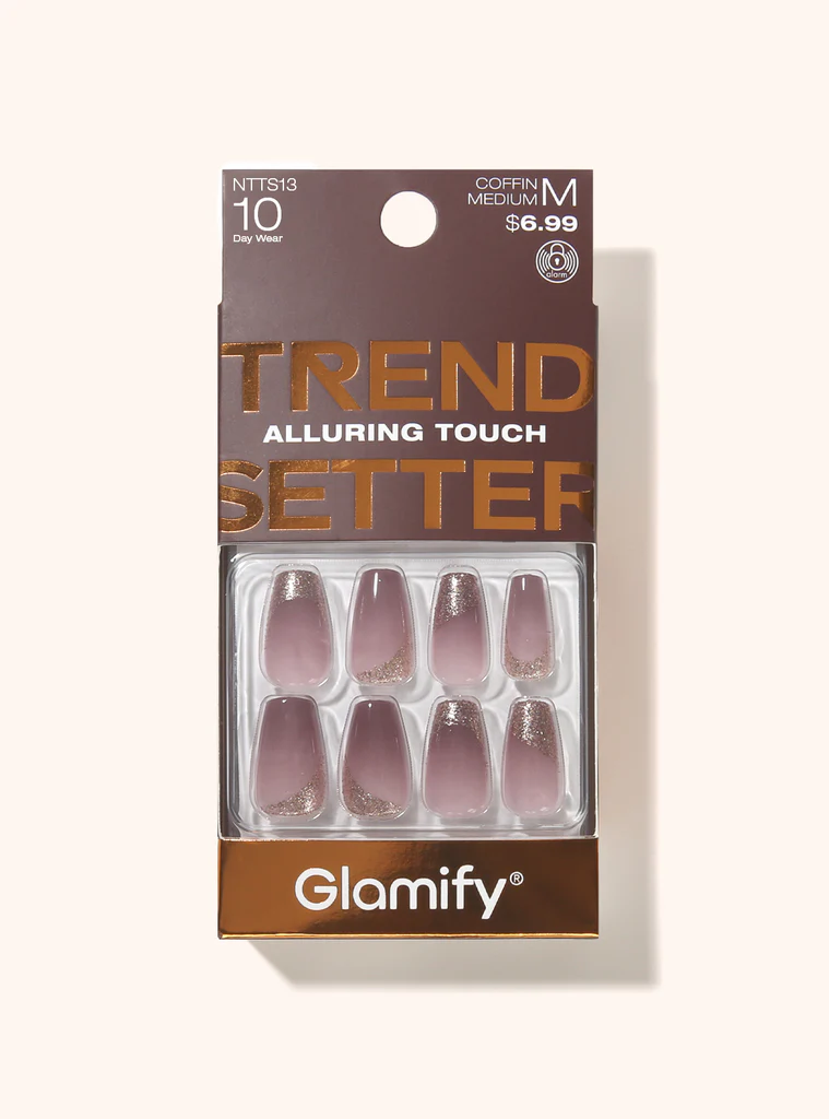 Nail Tip: TRENDSETTER-COFFIN MEDIUM