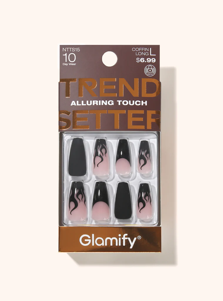 Nail Tip: TRENDSETTER- COFFIN LONG