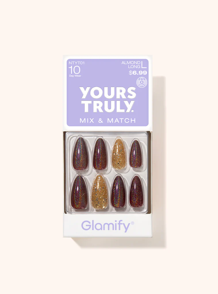 Nail Tip: YOURS TRULY - ALMOND 
LONG