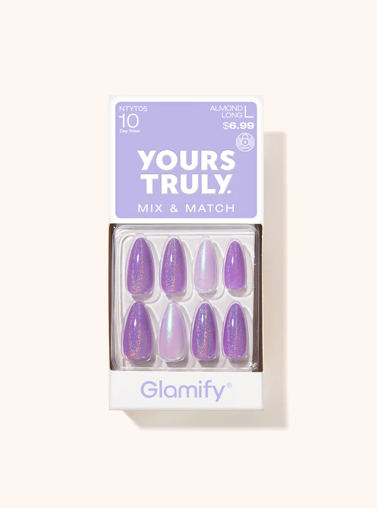 Nail Tip: YOURS TRULY- ALMOND 
LONG