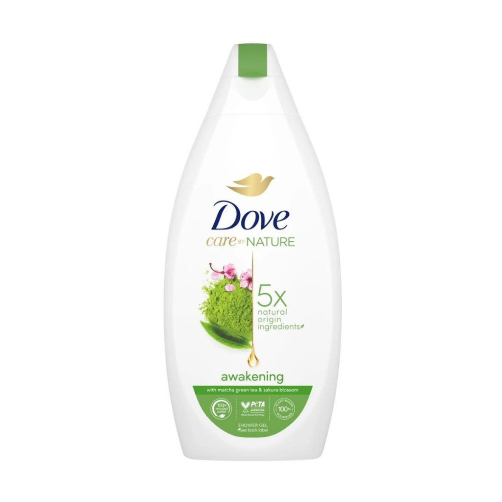 DOVE CARE BY NATURE - AWAKENING WITH MATCHA GREEN TEA & SAKURA BLOSSOM
