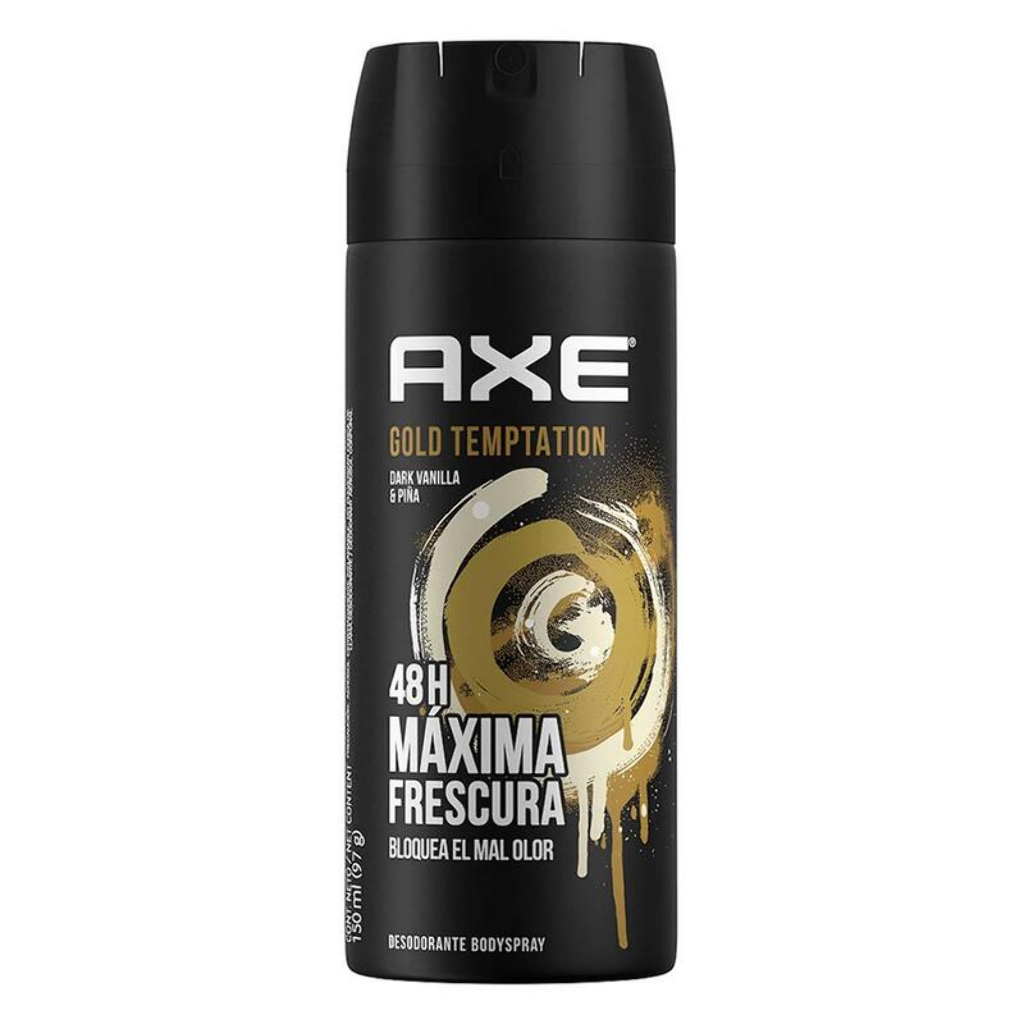 AXE GOLD TEMPTATION - DARK VANILLA & PINA 150ml