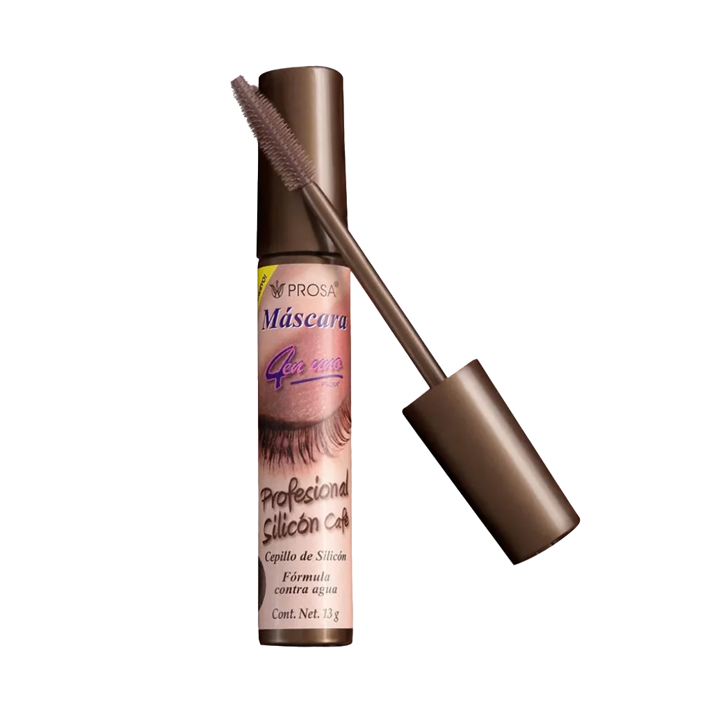PROSA 4EN1-(Cafe Top) Profesional Silicon Cafe 13g MASCARA