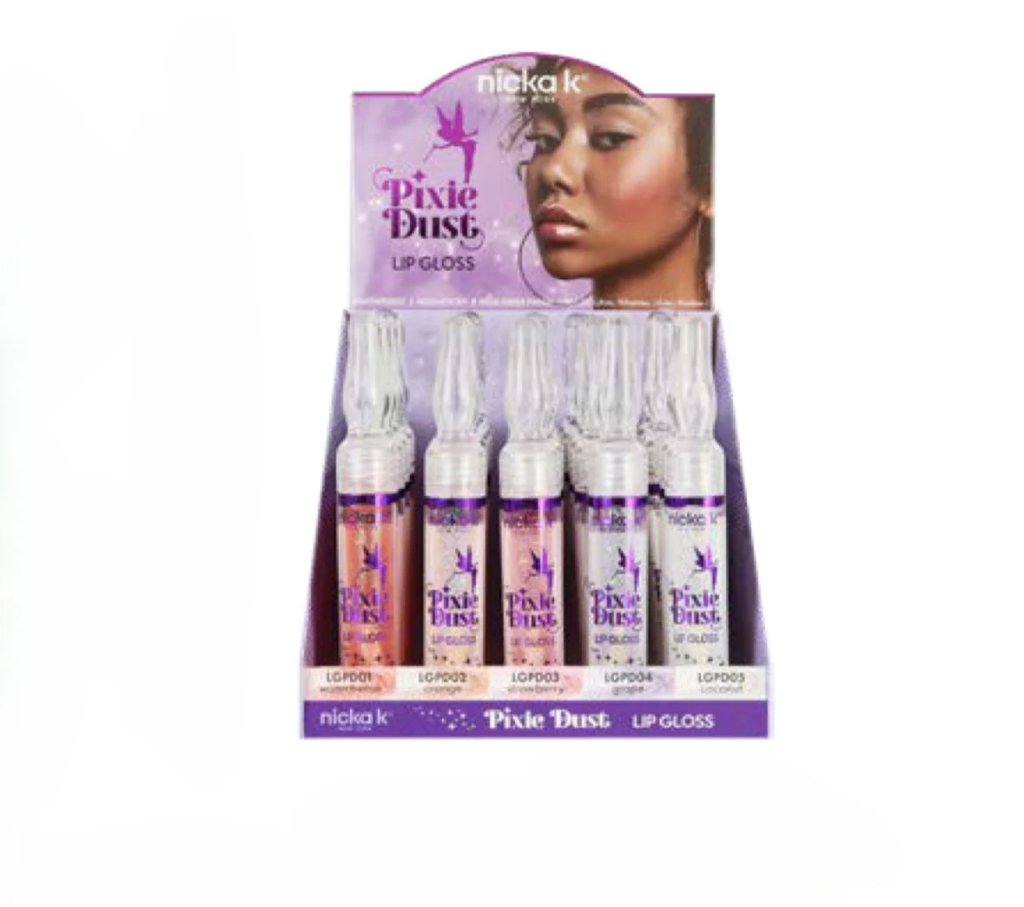 NK PIXIE DUST LIP GLOSS 5 FLAVOR