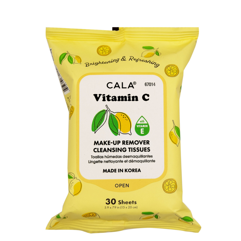 MAKEUP REMOVER CLEANSING TISSUE - VITAMIN C