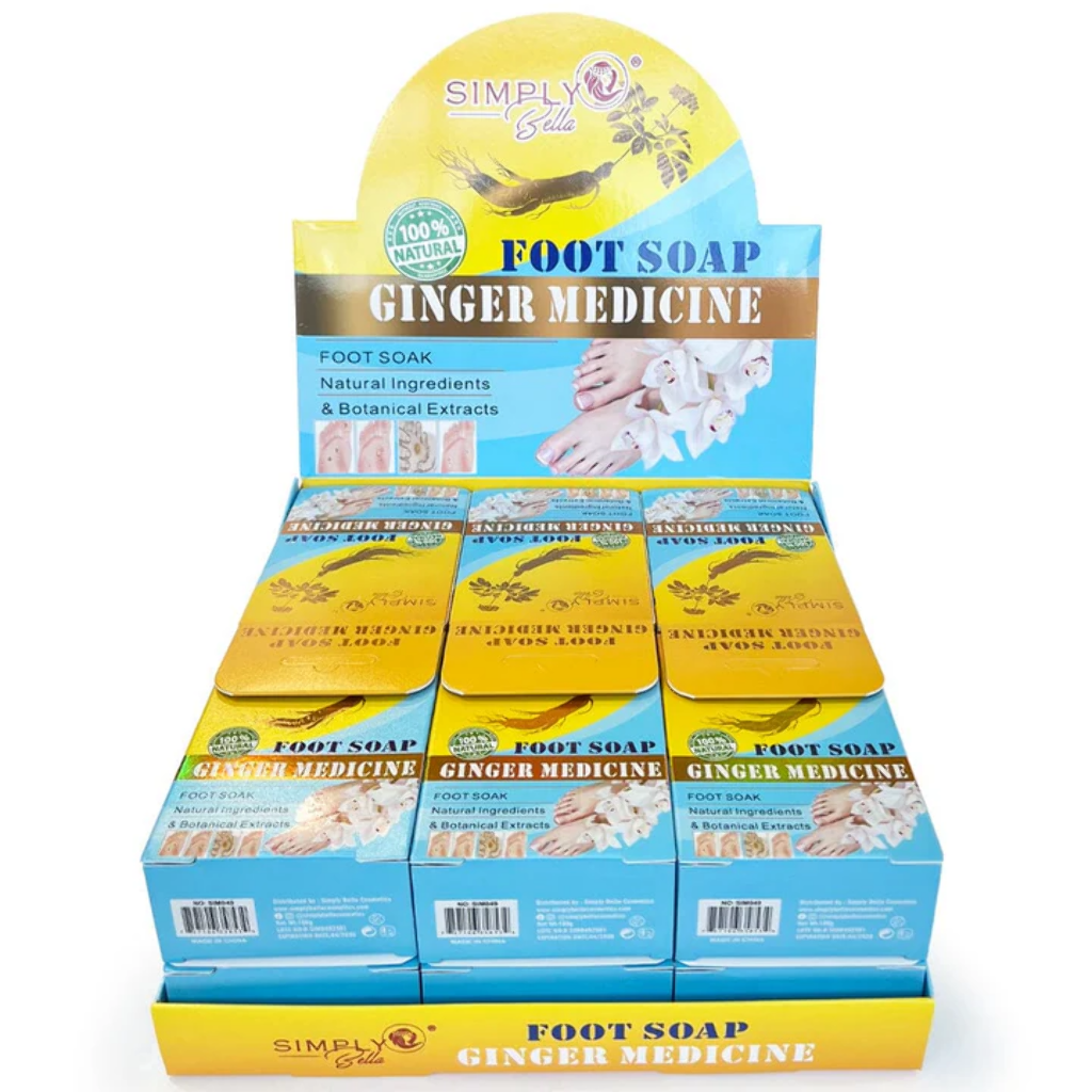 SIMPLY BELLA - FOOT SOAP GINGER MEDICINE