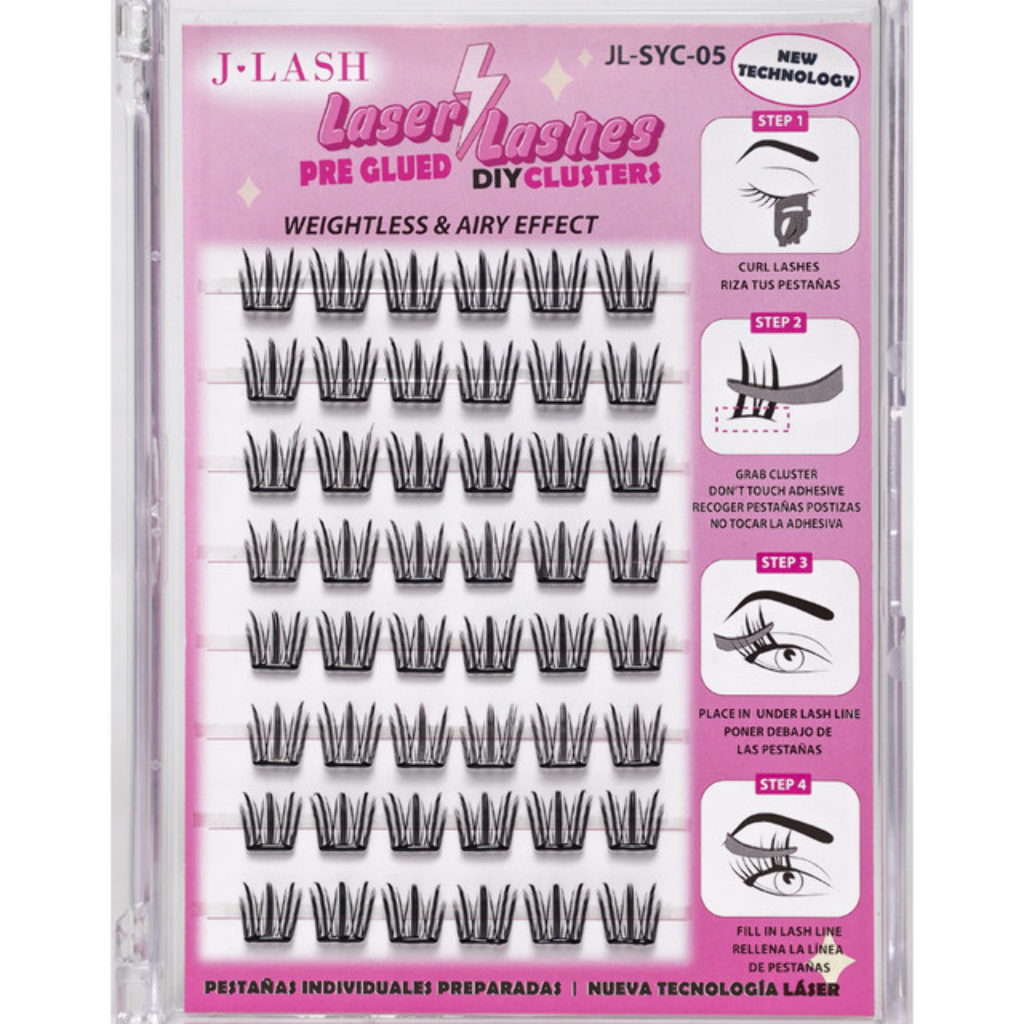 LASER LASH CLUSTERS - (STARLIGHT)