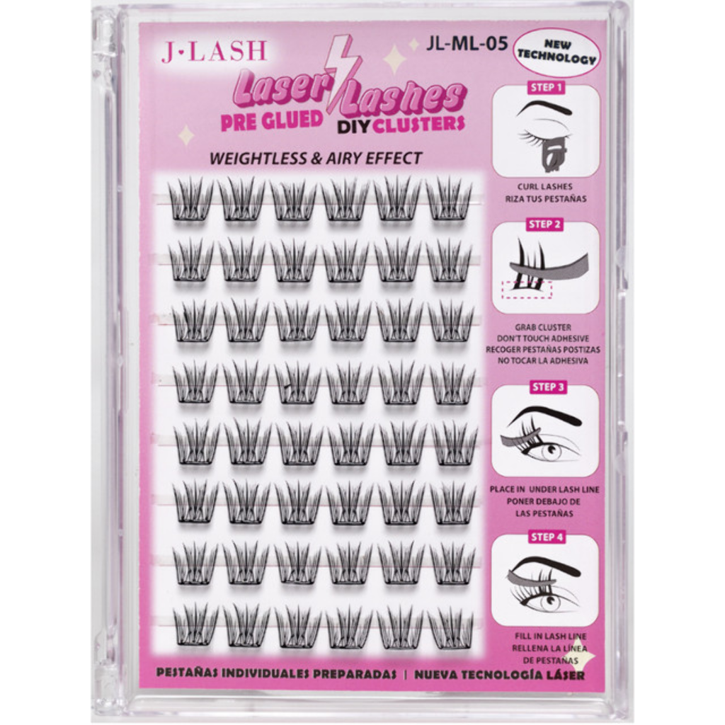 LASER LASH CLUSTERS - (GLOW)