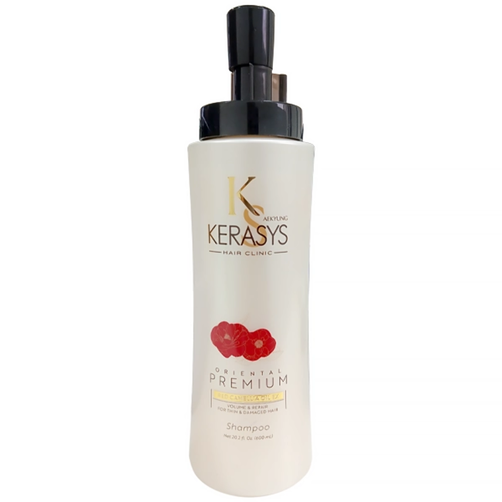 KERASYS ORIENTAL PREMIUM - VOLUME & REPAIR  SHAMPOO 600ML (WHITE)