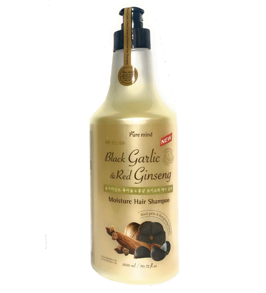 PUREMIND-BLACK GARLIC & RED GINSENG-SHAMPOO 50.72OZ