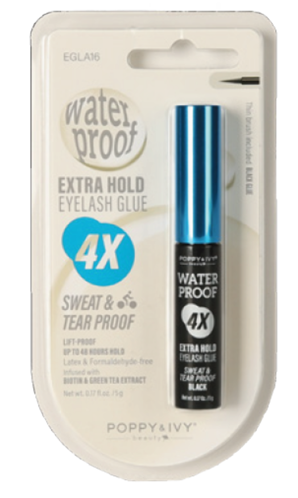 WATERPROOF 4X EXTRA HOLD EYELASH GLUE BLACK