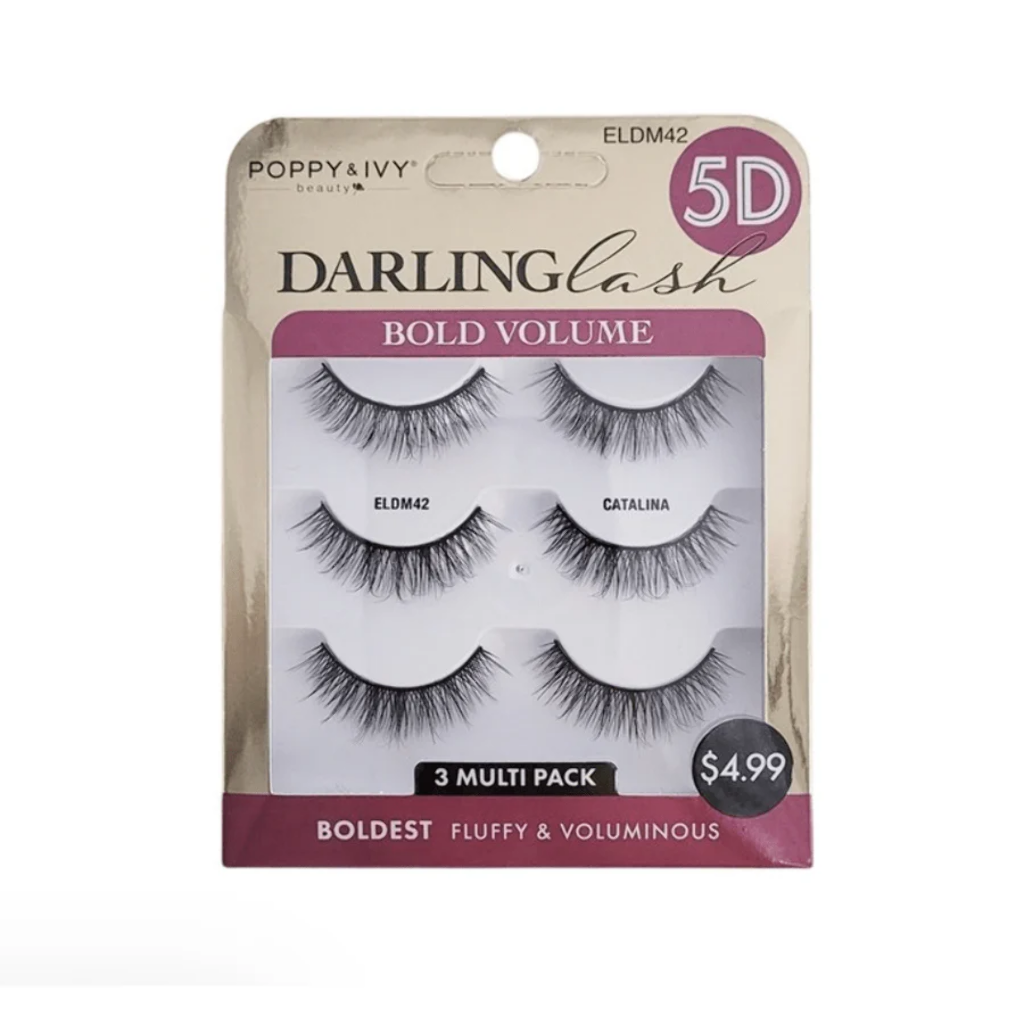 P&I 5D DARLING LASHES 3PACK CATALINA