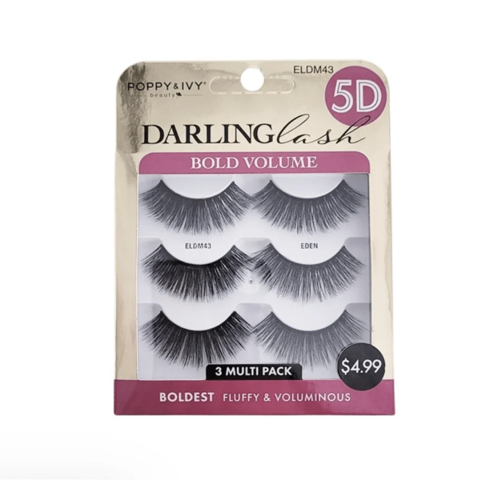 P&I 5D DARLING LASHES 3PACK EDEN