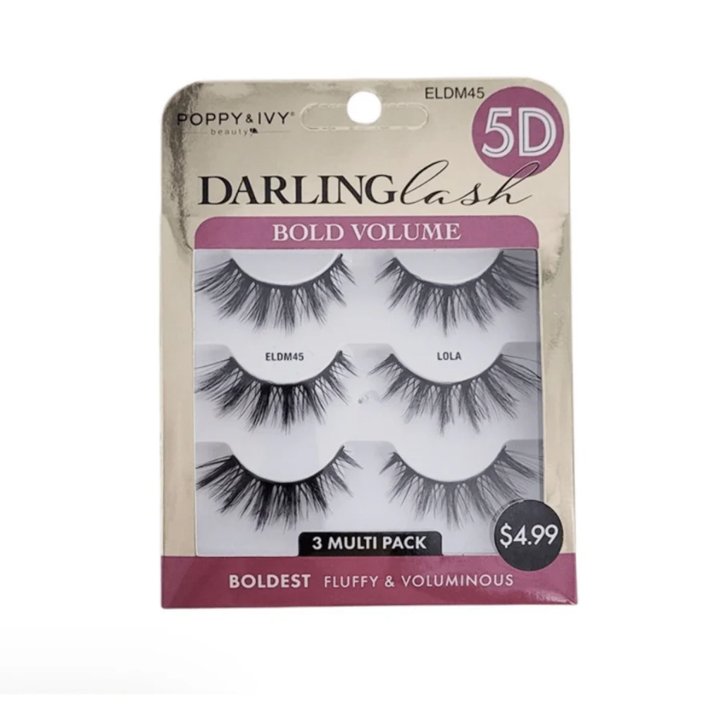 P&I 5D DARLING LASHES 3PACK LOLA