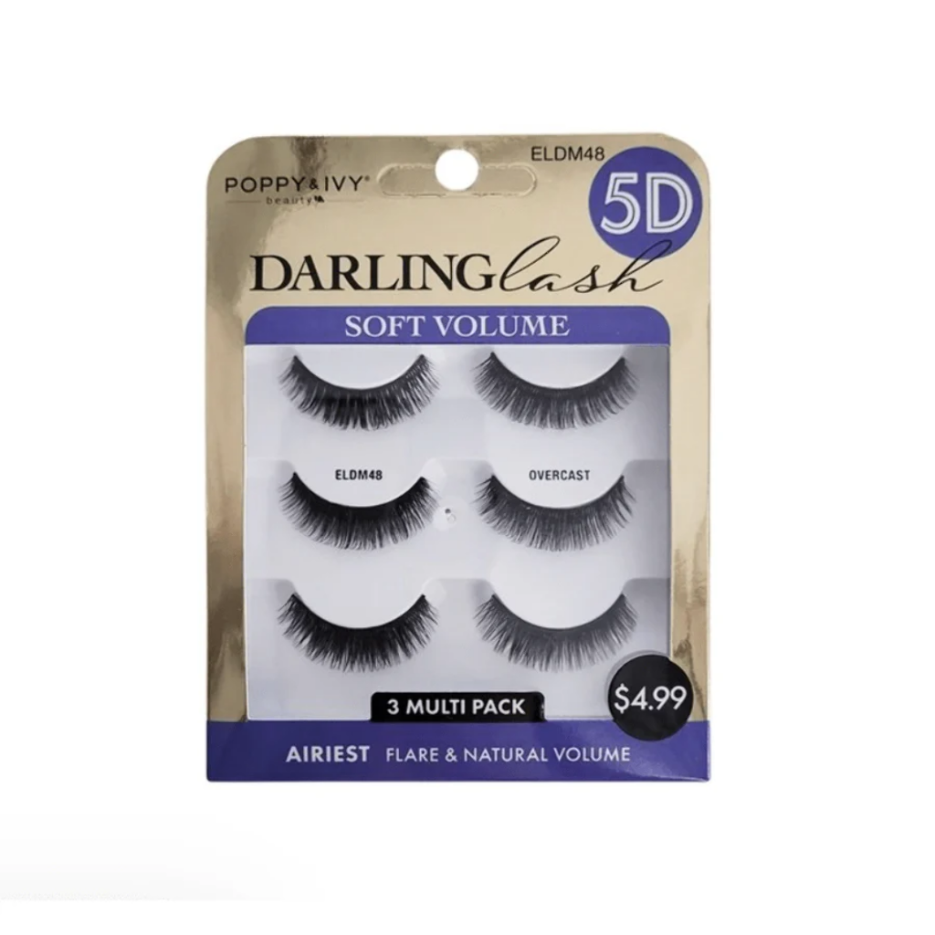 P&I 5D DARLING LASHES AIRIEST 3PACK OVERCAST