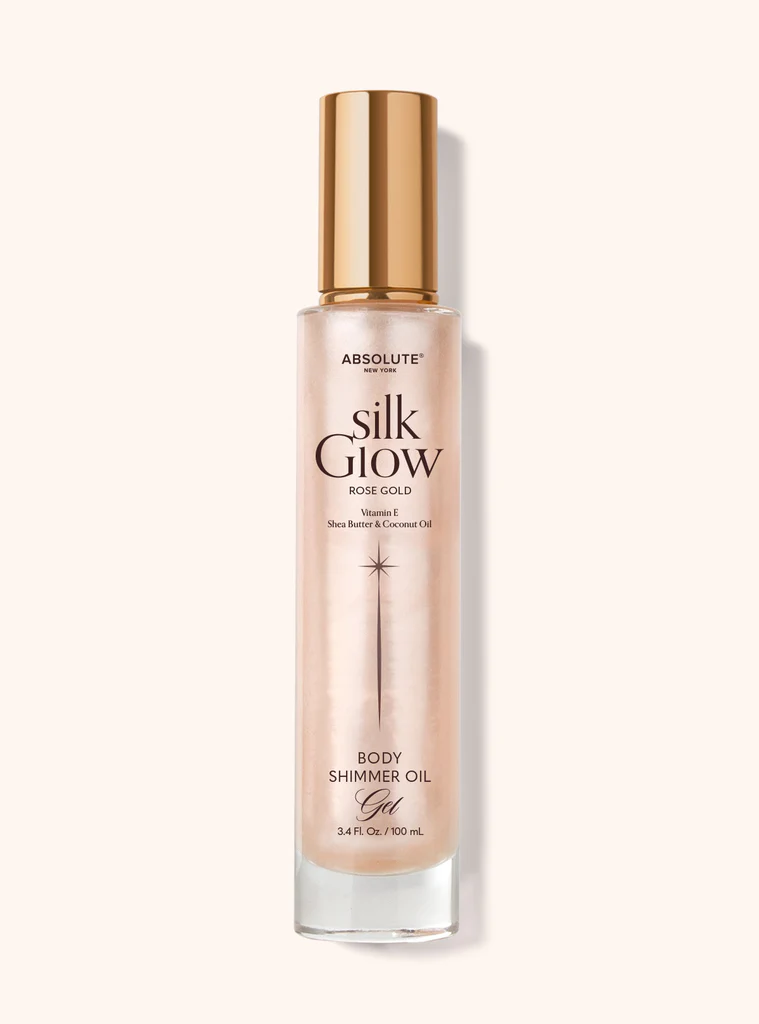SILK GLOW SHIMMER OIL GEL ROSE GOLD