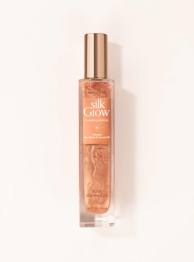 SILK GLOW SHIMMER MIST CHAMPAGNE ROSE