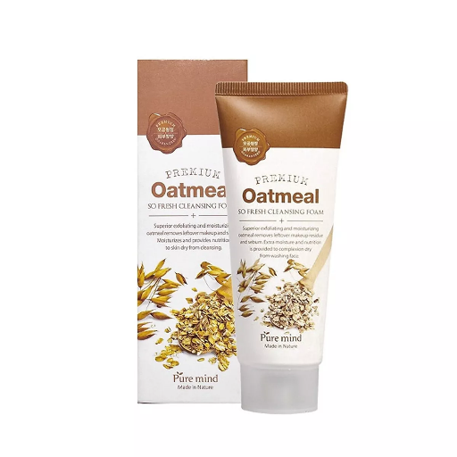 PUREMIND-CLEANSING FOAM-OATMEAL 100ML