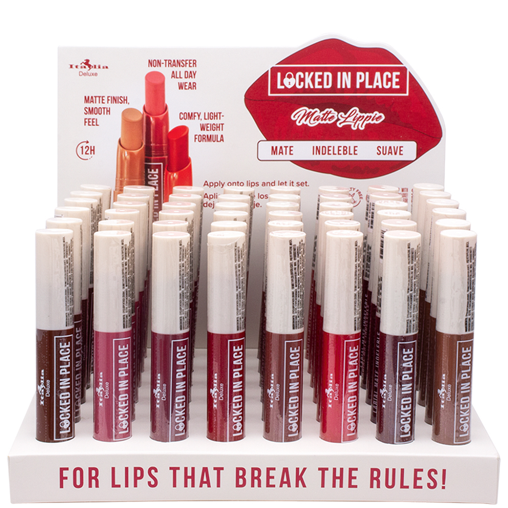 LOCKED IN PLACE MATTE LIPPIE 8COLOR