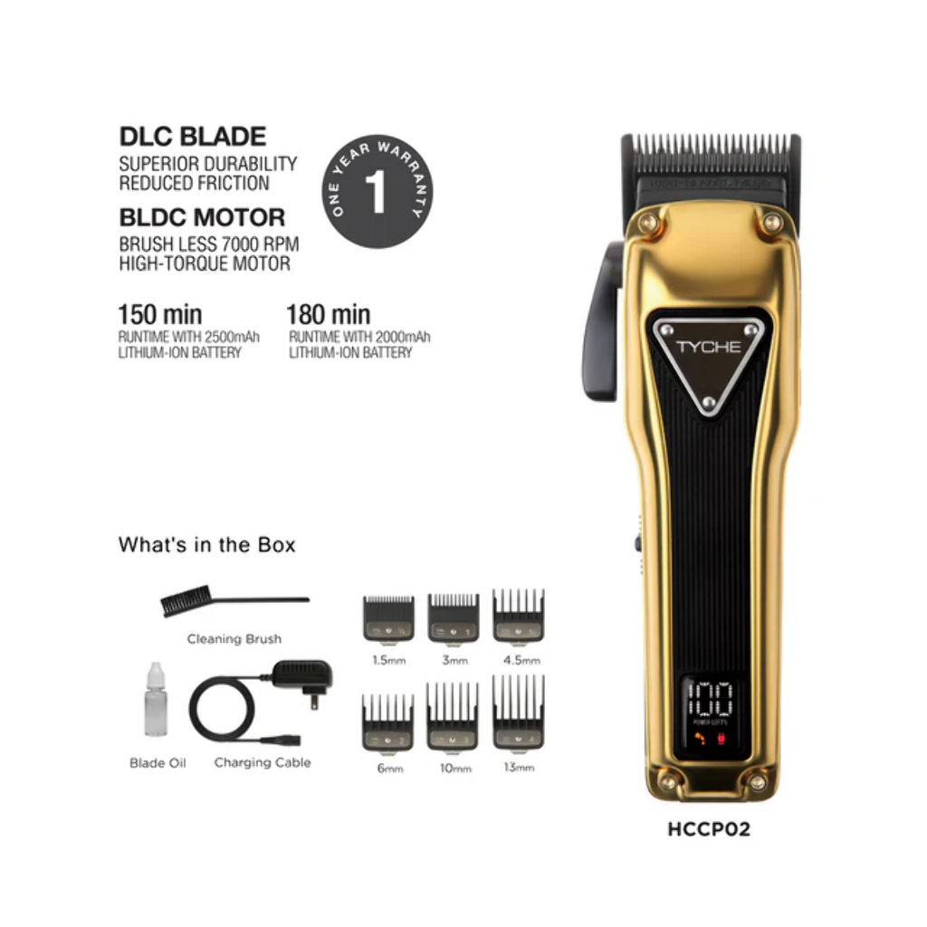 TYCHE DIAMOND CARBON HAIR CLIPPER