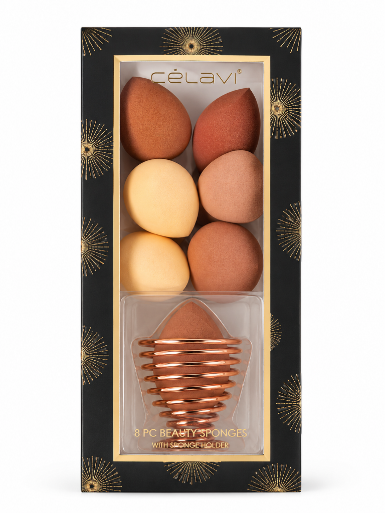NUDE TONE 8+1HOLDER BLENDING SPONGE SET