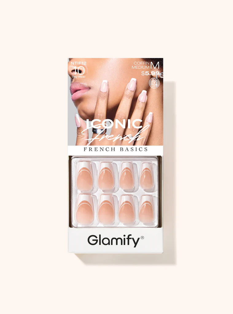 Nail Tip: ICONIC FRENCH COFFIN