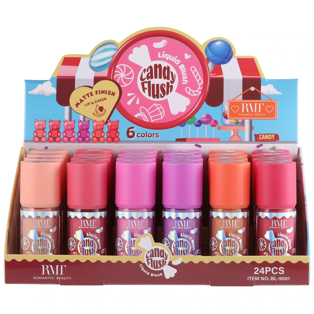 RMT CANDY FLUSH LIQUID BLUSH 6 SHADES - MATTE FINISH