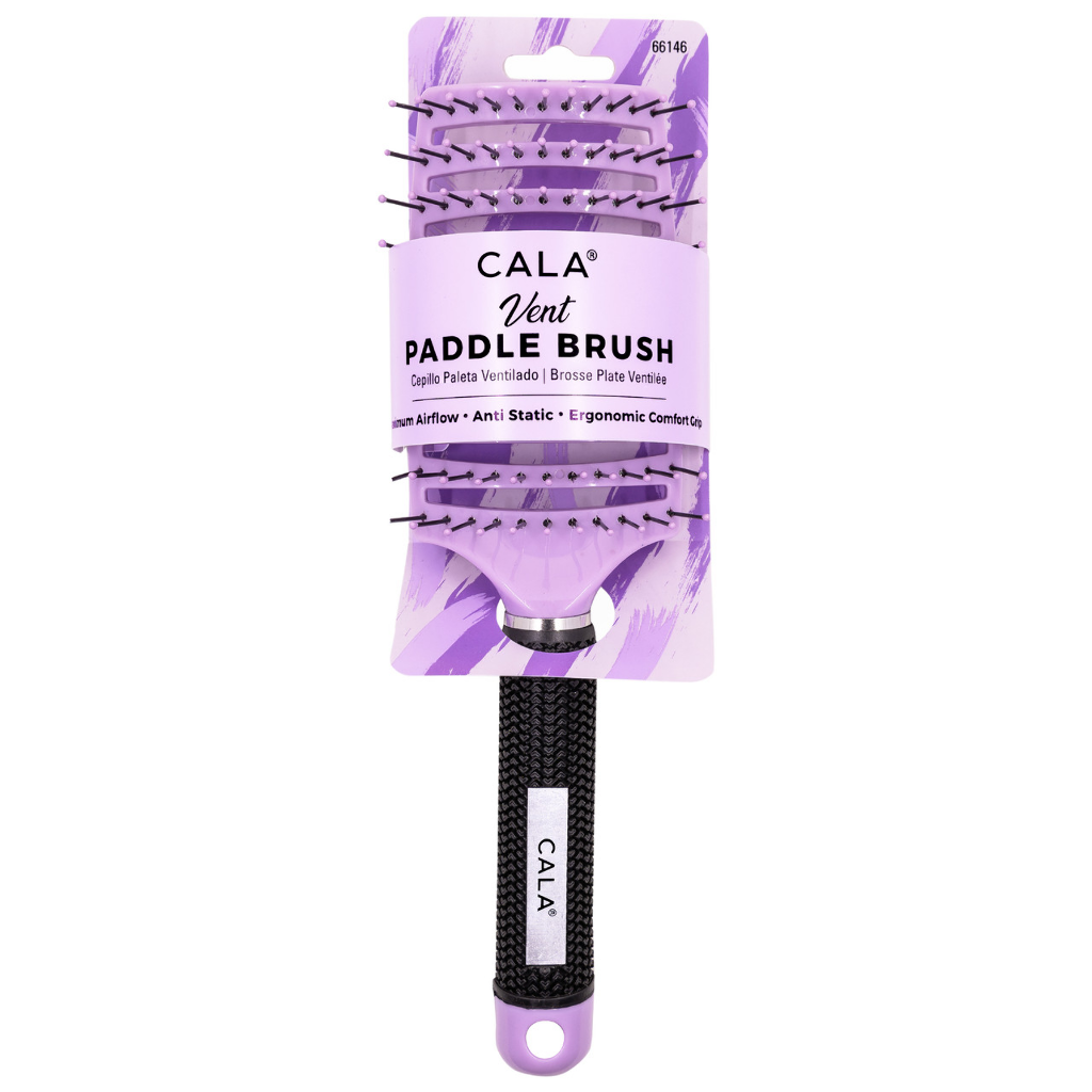VENT PADDLE BRUSH - PURPLE
